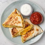 Breakfast Quesadilla - Finished Product