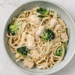 One-Pot Chicken Alfredo - Finished Dish
